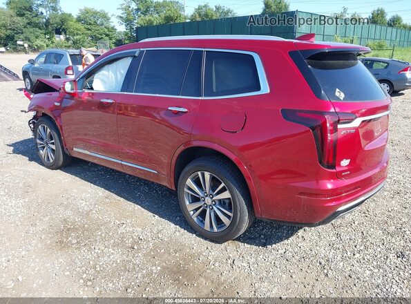 1GYKPDRS6LZ157848 2020 CADILLAC XT6 Red უკანა მარცხენა
