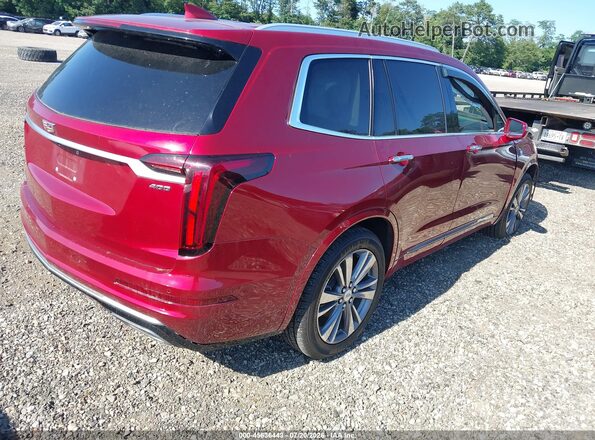 1GYKPDRS6LZ157848 2020 CADILLAC XT6 Red უკანა მარჯვენა