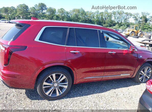 1GYKPDRS6LZ157848 2020 CADILLAC XT6 Red უკანა სალონის ხედი