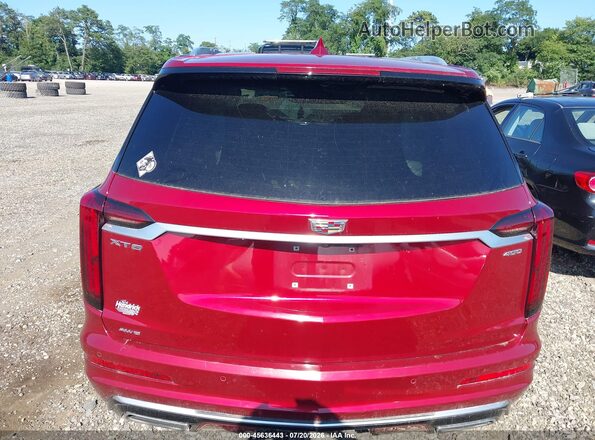 1GYKPDRS6LZ157848 2020 CADILLAC XT6 Red 