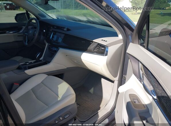 1GYKPDRS6MZ165563 2021 CADILLAC XT6 Серый Вид салона спереди