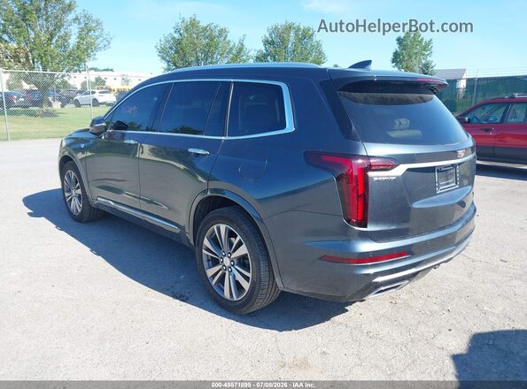 1GYKPDRS6MZ165563 2021 CADILLAC XT6 Серый Задняя левая четверть