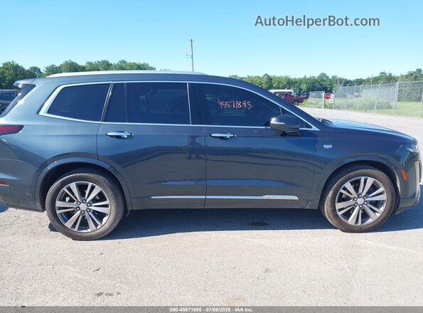 1GYKPDRS6MZ165563 2021 CADILLAC XT6 Серый Вид задней части салона