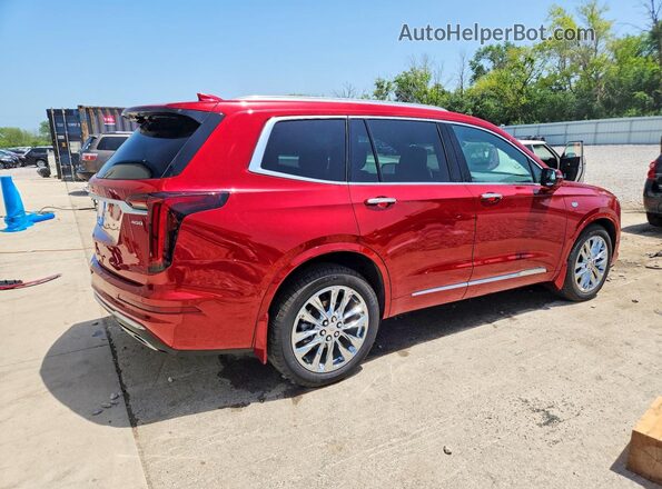 1GYKPDRS6RZ756242 2024 CADILLAC XT6 Red Trasero derecho