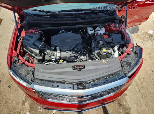 1GYKPDRS6RZ756242 2024 CADILLAC XT6 Red Vista interior trasera