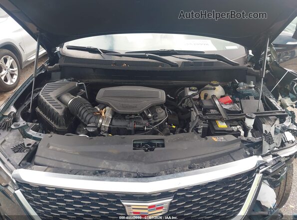1GYKPDRS7RZ756458 2024 CADILLAC XT6 Зеленый Вид сзади