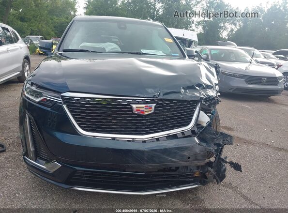 1GYKPDRS7RZ756458 2024 CADILLAC XT6 Зеленый Вид задней части салона
