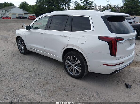 1GYKPDRS8NZ131710 2022 CADILLAC XT6 White Trasero izquierdo
