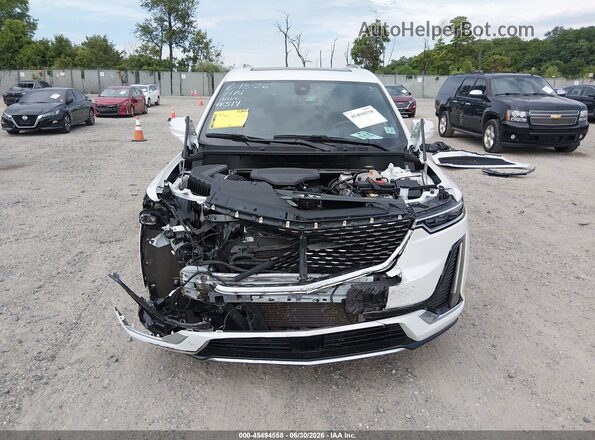 1GYKPDRS8NZ131710 2022 CADILLAC XT6 White Vista interior trasera