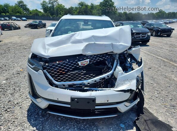 1GYKPDRS8RZ703249 2024 CADILLAC XT6 Белый Вид спереди