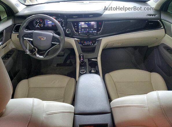 1GYKPDRS9MZ111397 2021 CADILLAC XT6 Burgundy Vista del salpicadero