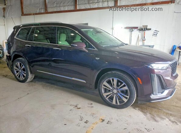 1GYKPDRS9MZ111397 2021 CADILLAC XT6 Burgundy Delantero derecho