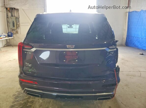 1GYKPDRS9MZ111397 2021 CADILLAC XT6 Burgundy Vista trasera