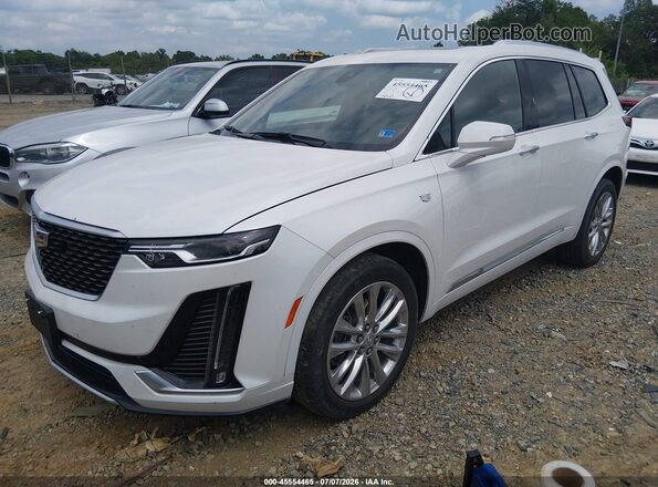 1GYKPDRS9PZ153671 2023 CADILLAC XT6 White Przód lewy