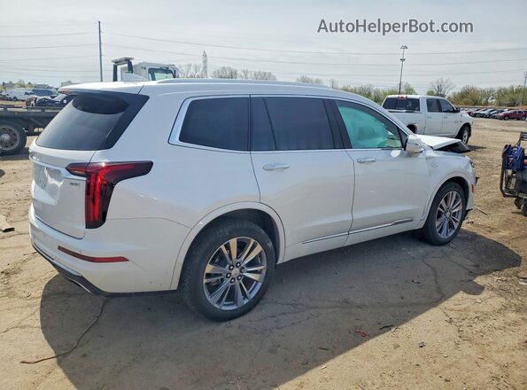 1GYKPDRS9RZ759538 2024 CADILLAC XT6 White უკანა მარჯვენა