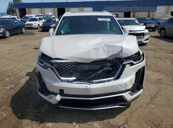 1GYKPDRS9RZ759538 2024 CADILLAC XT6 White წინა ხედი