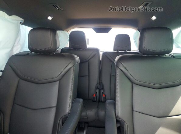 1GYKPDRS9RZ759538 2024 CADILLAC XT6 White უკანა სავარძლების ხედი