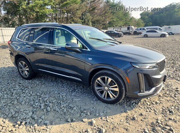 1GYKPDRSXMZ102854 2021 CADILLAC XT6 Gray Front right