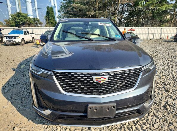 1GYKPDRSXMZ102854 2021 CADILLAC XT6 Gray Front view