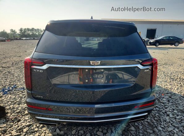 1GYKPDRSXMZ102854 2021 CADILLAC XT6 Gray Rear view