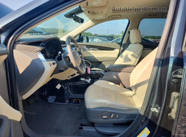 1GYKPDRSXMZ102854 2021 CADILLAC XT6 Gray Front interior view