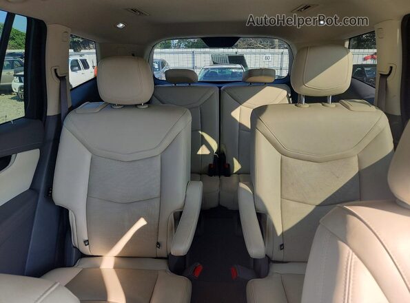 1GYKPDRSXMZ102854 2021 CADILLAC XT6 Gray Rear seats view