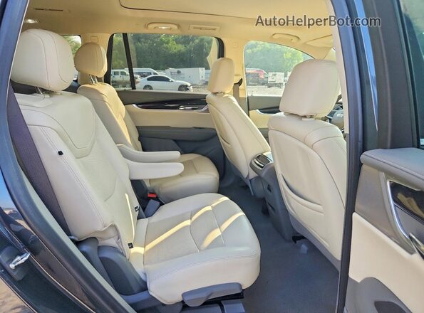 1GYKPDRSXMZ102854 2021 CADILLAC XT6 Gray Rear interior view
