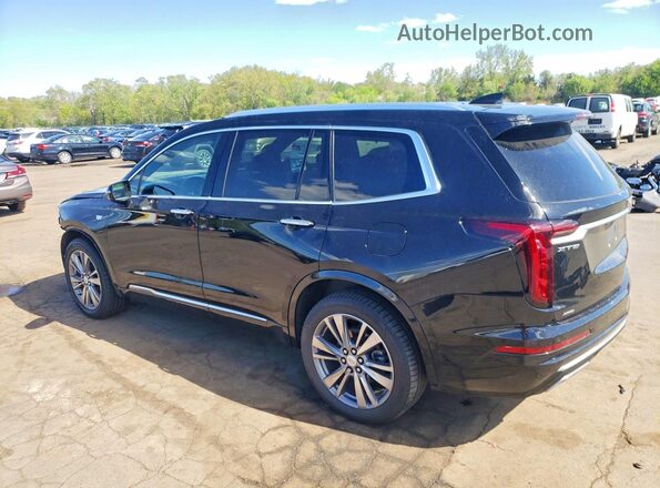 1GYKPDRSXRZ737516 2024 CADILLAC XT6 Черный Задняя левая четверть