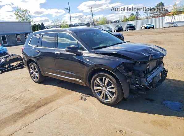 1GYKPDRSXRZ737516 2024 CADILLAC XT6 Черный Передняя правая четверть