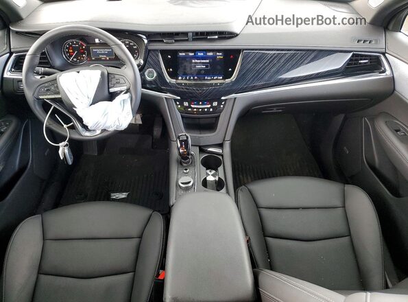 1GYKPDRSXSZ148357 2025 CADILLAC XT6 Бирюзовый Вид панели приборов