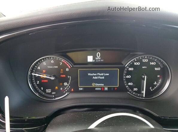 1GYKPDRSXSZ148357 2025 CADILLAC XT6 Бирюзовый Вид щитка приборов