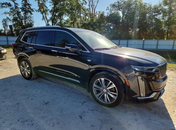 1GYKPERS2MZ124451 2021 CADILLAC XT6 Черный Передняя правая четверть