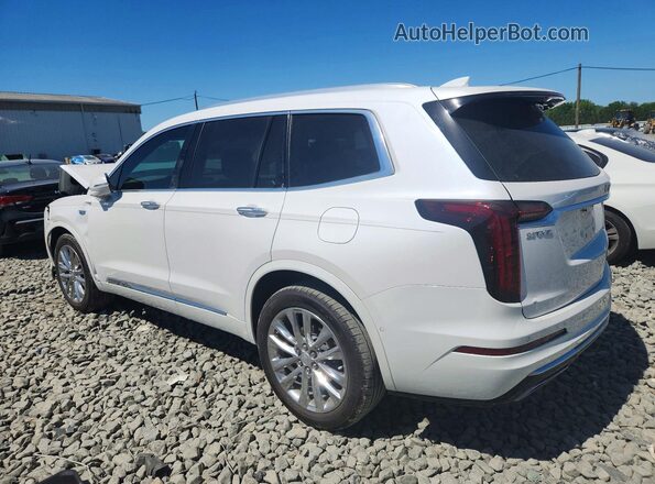 1GYKPERS5MZ227914 2021 CADILLAC XT6 Silver Rear left