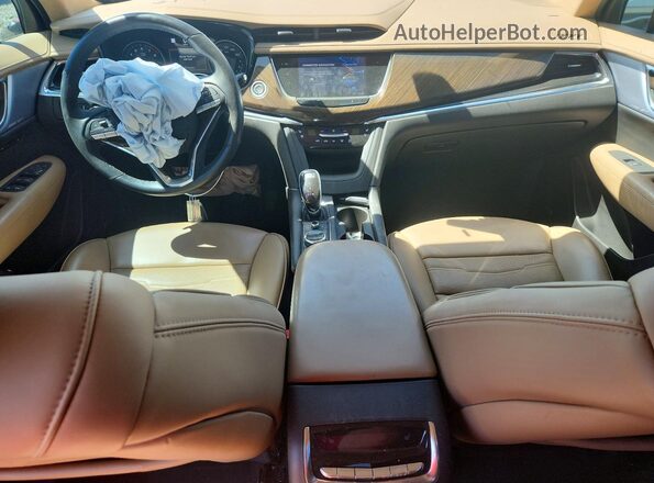 1GYKPERS5MZ227914 2021 CADILLAC XT6 Silver Dashboard view