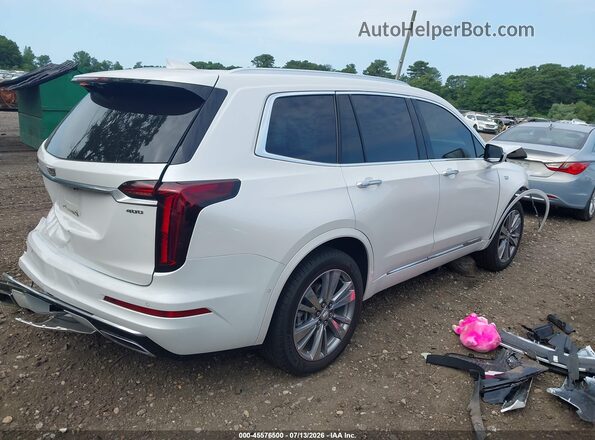 1GYKPFRS8RZ726705 2024 CADILLAC XT6 White უკანა მარჯვენა