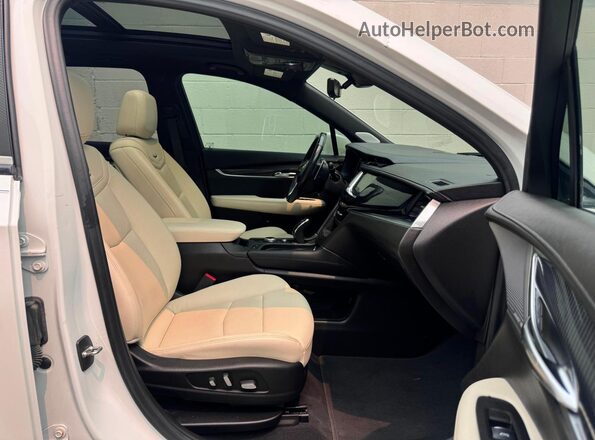 1GYKPGRS1LZ100975 2020 CADILLAC XT6 White წინა ხედი