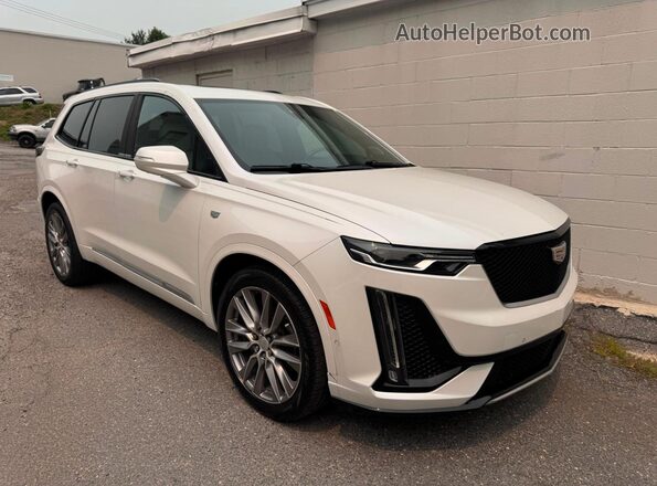1GYKPGRS1LZ100975 2020 CADILLAC XT6 White წინა მარჯვენა