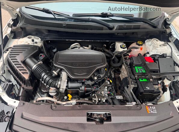 1GYKPGRS1LZ100975 2020 CADILLAC XT6 White უკანა სავარძლების ხედი