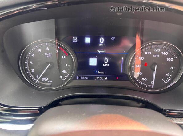 1GYKPGRS1LZ100975 2020 CADILLAC XT6 White წინა პანელის ხედი