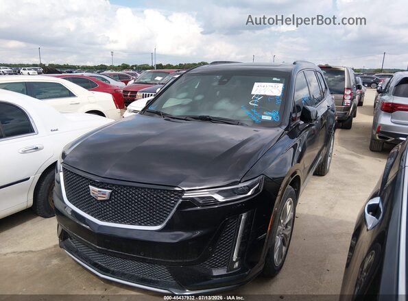 1GYKPGRS3LZ238016 2020 CADILLAC XT6 Черный Передняя левая четверть