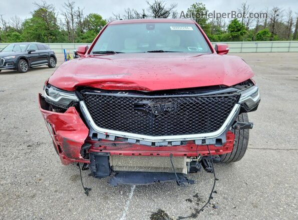 1GYKPGRS9MZ130775 2021 CADILLAC XT6 Red Widok z przodu