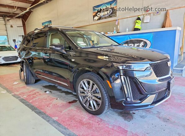 1GYKPHRS9LZ101832 2020 CADILLAC XT6 Black Передня права чверть
