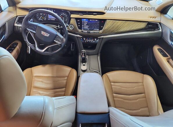 1GYKPHRS9LZ101832 2020 CADILLAC XT6 Black Вид панелі приладів