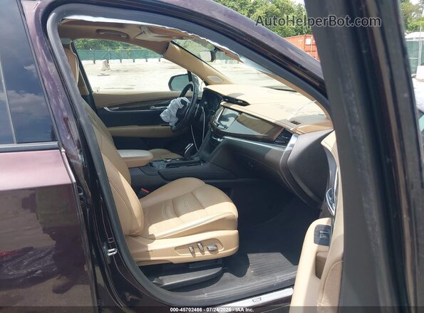 1GYKPHRS9LZ207536 2020 CADILLAC XT6 Maroon წინა სალონის ხედი