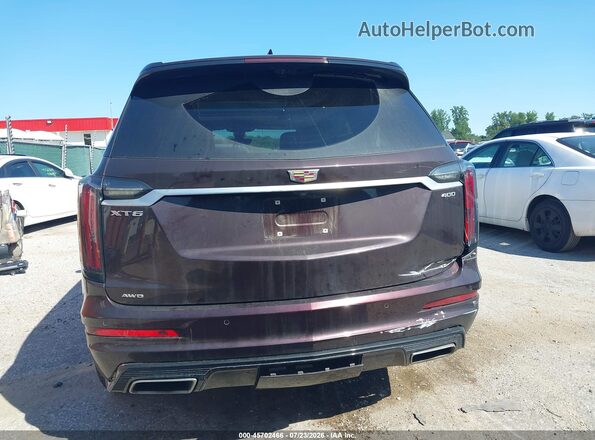 1GYKPHRS9LZ207536 2020 CADILLAC XT6 Maroon 