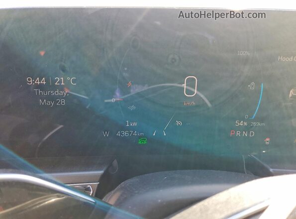 1GYKPMRK3RZ139719 2024 CADILLAC OTHER White Вид щитка приладів