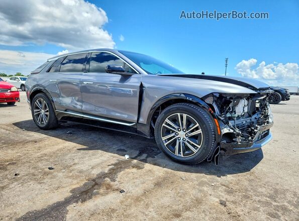 1GYKPMRK4PZ002611 2023 CADILLAC OTHER Gray წინა მარჯვენა