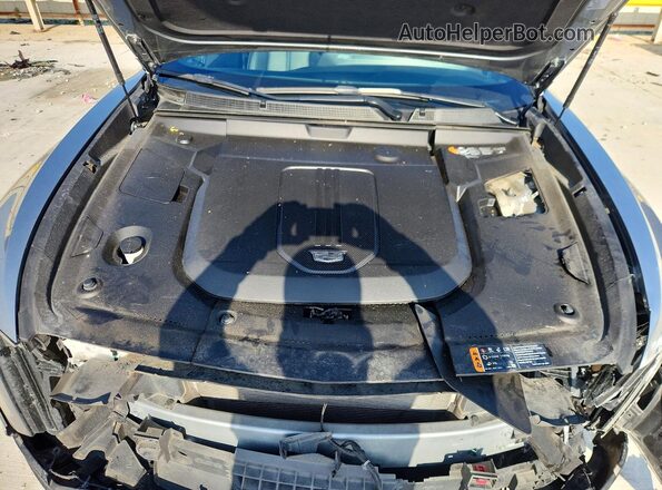 1GYKPMRK5RZ104003 2024 CADILLAC OTHER Silver Vista del compartimento del motor