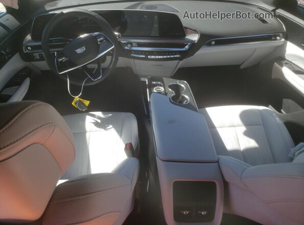 1GYKPNRL5SZ310085 2025 CADILLAC OTHER Gray Dashboard view