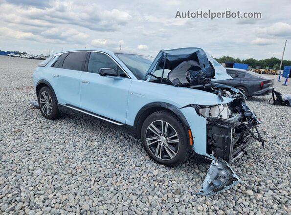 1GYKPPRK8RZ104644 2024 CADILLAC OTHER Turquoise Передня права чверть